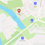 Parkplatzsituation am R-Café in Lingen